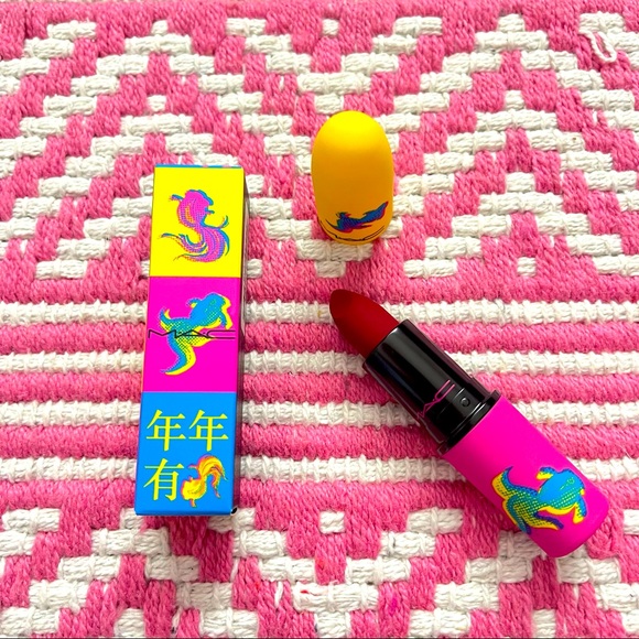 MAC Cosmetics Makeup New Mac Healthy Wealthy Thriving Powder Kiss Lipstick Poshmark